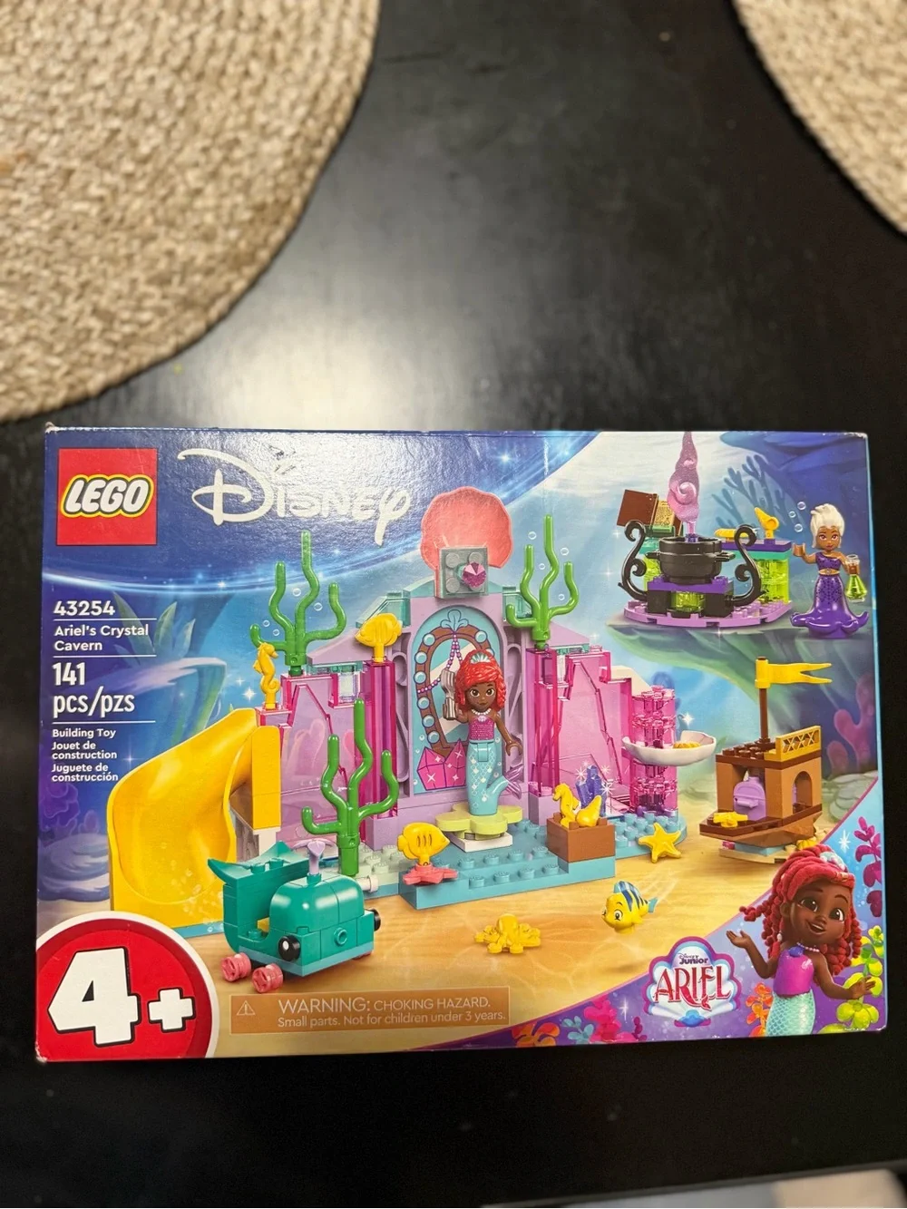 LEGO Disney Ariel’s Crystal Cavern Playset - Pink, Blue, Yellow, Green